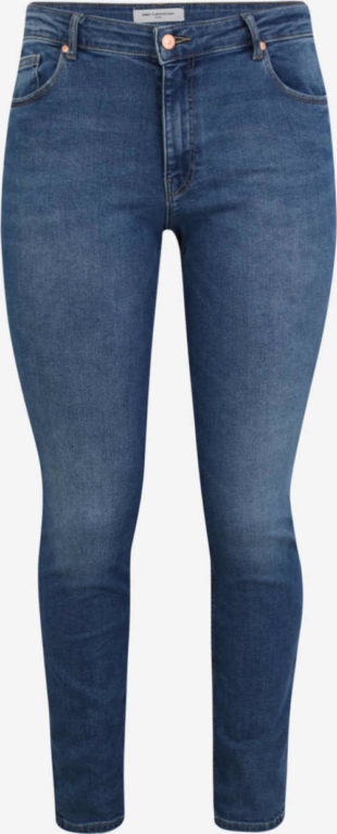 Nohavice pre moletky z modrej spranej džínsoviny