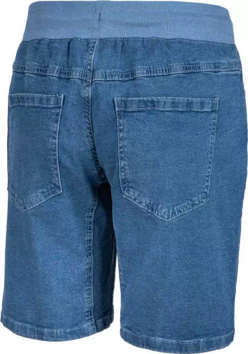 Džínsové šortky so zaväzovaním v páse
