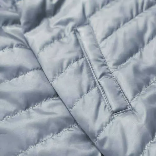 Zimná bunda v sivej farbe