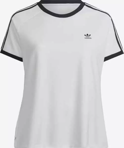 Čierno-biele krátke dámske tričko