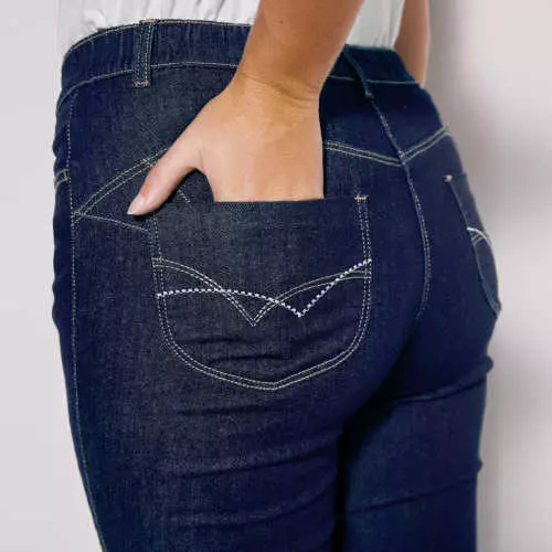 Dámske džínsy s vreckami